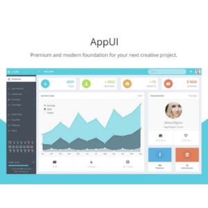 AppUI – Web App Bootstrap Admin Template - DigitalStoreDeals.com