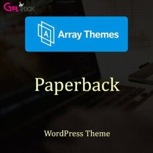 Array Themes Paperback WordPress Theme - GPLRock.Com