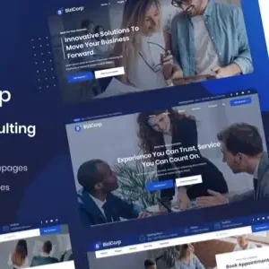 BiziCorp – Business Consulting Elementor Template Kit - DigitalStoreDeals.com