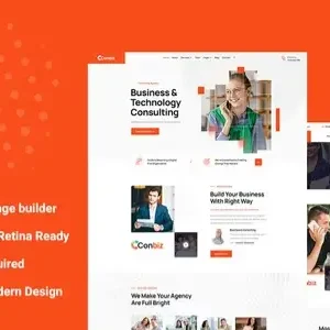 Conbiz – Consultancy & Business Elementor Template Kit - DigitalStoreDeals.com