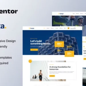 Hanga - Construction & Building Elementor Template Kit - DigitalStoreDeals.com