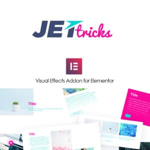 JetTricks For Elementor - DigitalStoreDeals.com