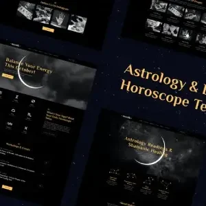 Mystik Astrology & Esoteric Horoscope Elementor Template Kit - DigitalStoreDeals.com