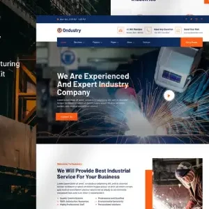 Ondustry – Industry & Manufacturing Elementor Template Kit - DigitalStoreDeals.com