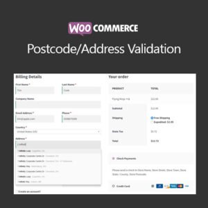 Postcode/Address Validation for WooCommerce - DigitalStoreDeals.com