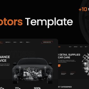 ProMotors – Car Service and Detailing Elementor Template Kit - DigitalStoreDeals.com