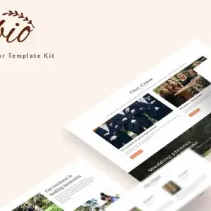 Rabio – Wedding Event Organizer Elementor Template Kit - DigitalStoreDeals.com