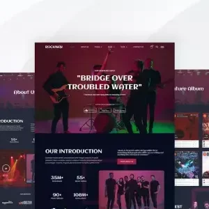 Rockway – Music Band & Musician Elementor Template Kit - DigitalStoreDeals.com