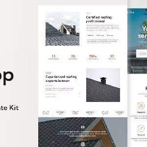 Rooftop – Roofing Service Elementor Template Kit - DigitalStoreDeals.com