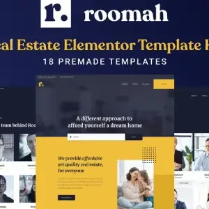 Roomah – Real Estate Agent Elementor Template Kit - DigitalStoreDeals.com