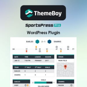 SportsPress Pro WordPress Plugin - DigitalStoreDeals.com