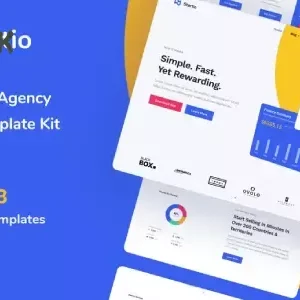 Startio – Saas & Digital Agency Elementor Template Kit - DigitalStoreDeals.com