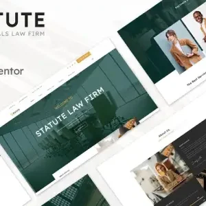 Statute – Law Firm & Attorney Elementor Template Kit - DigitalStoreDeals.com