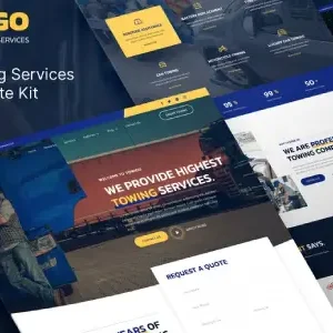 Towigo – Emergency Towing Services Elementor Template Kit - DigitalStoreDeals.com