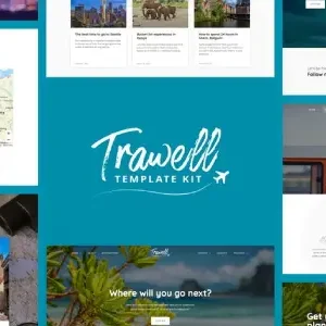 Trawell – Travel Blog Elementor Template Kit - DigitalStoreDeals.com