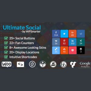 Ultimate Social – Easy Social Share Buttons and Fan Counters for WordPress - DigitalStoreDeals.com