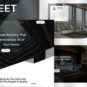 Uneet – Apartment & Single Property Real Estate Elementor Template Kit - DigitalStoreDeals.com