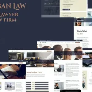 Urban Law – Lawyer & Law Firm Elementor Template Kit - DigitalStoreDeals.com