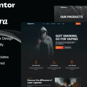 Vapemorra – Vape Store Elementor Template Kit - DigitalStoreDeals.com