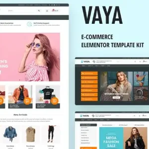 Vaya – E-commerce Elementor Template Kit - DigitalStoreDeals.com