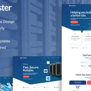 WebHoster – Web Hosting Service Elementor Template Kit - DigitalStoreDeals.com