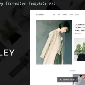 Wembley – Blog & Magazine Elementor Template Kit - DigitalStoreDeals.com