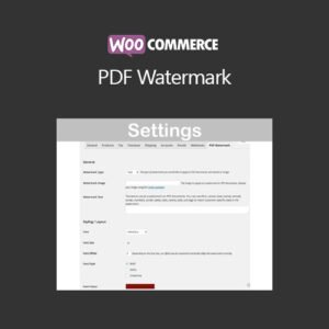 WooCommerce PDF Watermark - DigitalStoreDeals.com