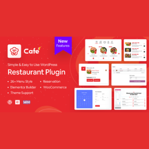 WP Cafe | Restaurant Reservation, Food Menu & Food Ordering for WooCommerce - DigitalStoreDeals.com