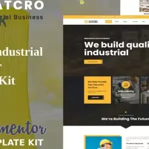 Xatcro – Factory Industrial Elementor Template Kit - DigitalStoreDeals.com