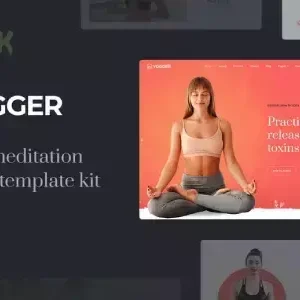 Yogger – Meditation and Yoga Elementor Template Kit - DigitalStoreDeals.com