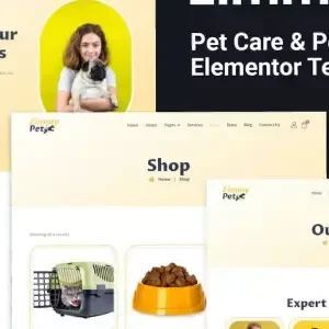 ZimmyPet – Pet Care & Store Elementor Template Kit - DigitalStoreDeals.com