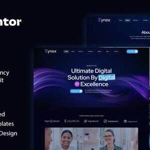 Zynex - Digital Marketing Agency Elementor Template Kit - DigitalStoreDeals.com